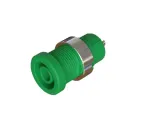 Cal Test Electronics_CT4397-04-5_Test Plugs & Test Jacks 4mm Sheathed Jack, 2mm (.080") Solder Slot, Panel, UL, Green