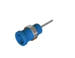 Cal Test Electronics_CT4397-06-6_Test Plugs & Test Jacks 4mm Sheathed Jack, 1.9x21mm Long Pin, Panel, UL, Blue