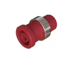 Cal Test Electronics_CT4397-07-2_Test Plugs & Test Jacks 4mm Sheathed Jack, M3 Thd Socket, Panel, UL, Red