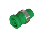 Cal Test Electronics_CT4397-07-5_Test Plugs & Test Jacks 4mm Sheathed Jack, M3 Thd Socket, Panel, UL, Green