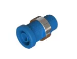 Cal Test Electronics_CT4397-07-6_Test Plugs & Test Jacks 4mm Sheathed Jack, M3 Thd Socket, Panel, UL, Blue
