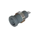 Cal Test Electronics_CT4397-08-8_Test Plugs & Test Jacks 4mm Sheathed Jack, 4.8mm Quick-Connect, Panel, UL, Grey