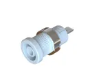 Cal Test Electronics_CT4397-08-9_Test Plugs & Test Jacks 4mm Sheathed Jack, 4.8mm Quick-Connect, Panel, UL, White