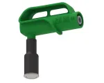 Cal Test Electronics_CT4521-5_Other Tools 1500V 11mm Mag Connector, 4mm R-Angle J, Green