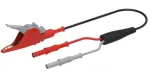 Cal Test Electronics_CT4555-2_Test Leads Kelvin Alligator Chips, 4mm Straight Sheathed Banana Plugs, Red