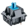 Cherry Semiconductor_MX1A-E1NW_Pushbutton Switches Full Travel, Mech. KeyswitchClick Tactile Feel (Blue stem), 60cNNo LED, No DiodeFixation Pins for PCB Mounting