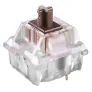 Cherry Semiconductor_MX1A-G1NA_Pushbutton Switches MX RGB, Brown Stem, Full Travel Mechanical KeyswitchSoft click Feel, 55cN, clear housingNo DiodeFrame Mount (no fixation pins)