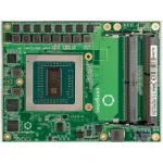 congatec_CONGA-B7E3/3351_Computer-On-Modules - COM COM Express Type 7 Basic module based on AMD embedded EPYC 3351 12-core processor (dual die) with 1.9GHz up to 3.0 GHz turbo boost, 32MB L3 cache and quad channel DDR4 2666 MT/s memory interface.