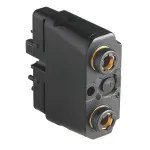 Crouzet_89543305_Valve, Pneumatic, NC/NO, Single, 3/2 Manual Valve, w/Adapter