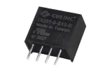 CUI Inc._DQS1-12-S5-S_Isolated DC/DC Converters - Through Hole dc-dc isolated, 1W, 10.8-13.2 Vdc input, 5 Vdc, 0.2 A, single regulated output, SIP