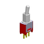 Dailywell_2MS1T2B2M2RES_Toggle Switches Sub-Miniature SPDT switch on-on pc thru-hole
