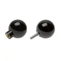 Davies Molding, LLC._0035CT_KNOB SMOOTH 1/4"-20 PHENOLIC