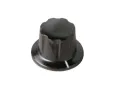 Davies Molding, LLC._1930BC_KNOB FLUTED W/SKIRT 0.250" PHEN