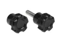 Davies Molding, LLC._2855-B_KNOB 5 ARM 1/4"-20 NYLON