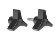 Davies Molding, LLC._3040BL_KNOB 3 ARM #10-24 PHENOLIC