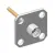Delta Electronics Mfg Corp_8668000G001-016_RF Connectors / Coaxial Connectors SMP MALE SMOOTH BORE PCB MOUNT