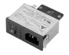 Delta Electronics_06AR3_Power Entry Module EMI Filtered M 3 POS 115VAC/250VAC 6A/5A Switch/Fuse ST 1 Port