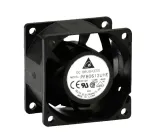 Delta Electronics_PFB0812VHE-F00_DC Fans DC Tubeaxial Fan, 80x38mm, 12VDC, Ball Bearing, 3-Lead Wires, Tachometer