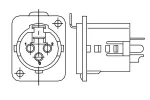 Deltron_722-0300_XLR Connectors NIKL/GOLD UNIV 3C