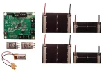 e-peas SA_3AAEM10941CPCX10_Power Management IC Development Tools Eval Board w/ PowerFilm PV Cells & CAPXX Supercapacitors included