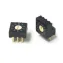 E-Switch_DR3M-16R-B_SWITCH ROTARY DIP HEX 0.025A 24V