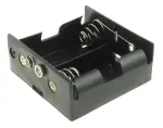 Eagle Plastic Devices_12BH121B-GR_Cylindrical Battery Contacts, Clips, Holders & Springs 2 D W/SNAPS