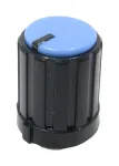 Eagle Plastic Devices_450-3023_Knobs & Dials BLUE .52"D X .65"H