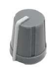 Eagle Plastic Devices_450-7518_Knobs & Dials SOFT TCH T18 SH GY/GY
