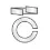 Eagle Plastic Devices_5721-LWS-10-SS_Screws & Fasteners 100PK LCKWSHR #10