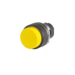 EAO_46-2131.1240.000_Switch Actuators Actuator, oe 22.3 mm, oe 29 mm, flush, non illuminative, Yellow, Plastic, opaque, round, Black, Plastic, Momentary, IP65, IK03