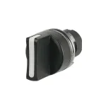EAO_46-2844.1CV0.008_Switch Actuators Actuator, oe 22.3 mm, oe 29 mm, non illuminative, Black, short, round, Black, Plastic, Rest - Momentary, IP65, IK06