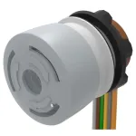 EAO_84-6831.2B40_SWITCH STOP LIGHT GRAY, 1NC+1NO,