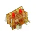 Eaton-Electronics Division_10250T42C_Switch Contact Blocks / Switch Kits TRANSPARENT/AMB Cont blck 2NC SPADE TERM