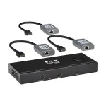 Eaton_B156E-003-H8K-K_Interface Modules DisplayPort to HDMI 3-Port Multi-Monitor Splitter/Extender Kit 8K/4K 60Hz DP 1.4 TAA