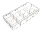 Flambeau, Inc._K219_Storage Boxes & Cases 12-Compartment Box 6 3/4" X 3 3/16" X 1 3/16" (17.15 x 8.10 x 3.02 cm)