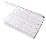 Flambeau, Inc._K824_Storage Boxes & Cases 24-Compartment Box 12 3/4" X 8 1/2" X 2 1/8" (32.39 x 21.59 x 5.40 cm)