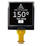 Futaba_ELW1501AA_OLED Displays & Accessories PMOLED 128x128 White 1.5 inch Display