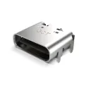 GCT_USB4105-15-A-120_USB Connectors USB Type C,2.0, Rec,SMT, 1.2mm TH Shell Stakes,15U,RA,Top Mnt,T&R