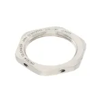 Glenair_D38999/28-3F_Connector Accessories Jam Nut Aluminum Electroless Nickel