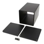 Hammond Manufacturing_1455NS1602BK_Enclosures for Single Board Computing 160 X 103 X 103MM SQ EXT ENCL