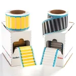 HellermannTyton_553-50225_LABEL HEAT SHRINKABLE YLW 300/BX
