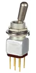 Honeywell_12TW870-3_Switch Toggle ON ON DPDT Round Lever Solder 5A 125VAC 28VDC Panel Mount with Threads