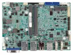 iEi Technology_NANO-HM651-847E-R10_Single Board Computers 3.5" SBC supports Intel 6th Generation ULT Core i7-6600U processor with DDR4 SO-DIMM, triple display with VGA/iDP, HDMI, LVDS, Dual GbE, PCIe mini with SIM card slot/mSATA support, SATA 6Gb/s, COM, and RoHS