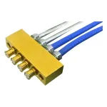 Johnson / Cinch Connectivity Solutions_127-0593-011_RF Connectors / Coaxial Connectors M Full Detent Cabled SMP 4 POS