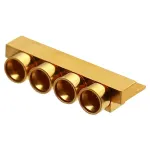 Johnson / Cinch Connectivity Solutions_127-2701-821_RF Connectors / Coaxial Connectors SMP MALE SMOOTH BORE 4-PORT PCB EDGE MNT