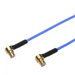 Johnson / Cinch Connectivity Solutions_415-0505-MM500_RF Cable Assemblies CABLE ASSY, METRIC, R/A SMP FEMALE TO R/A SMP FEMALE, .086" FLEXIBLE