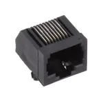 Kycon_GDLX-N-88_MODJACK LOW/PROF RT< 8P8C BLACK