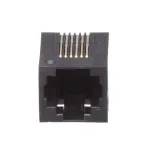 Kycon_GDLX-SMT-N-66_SMT MODJACK, RT< 6P6C BLACK ROHS