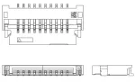 KYOCERA AVX_046809607110846+_CONN FFC BOTTOM 7POS 0.5MM R/A