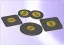 Laird - Performance Materials_HM1400-300_Ferrite Toroids / Ferrite Rings Ferrite Disk with adhesive